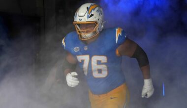 Chargers T Joe Alt Carted Off With High-Ankle Sprain