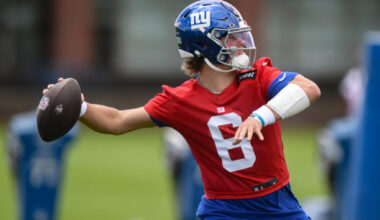Jaxson Dart Will Be Giants' QB2; Team Has Designed Package Of Plays For Dart