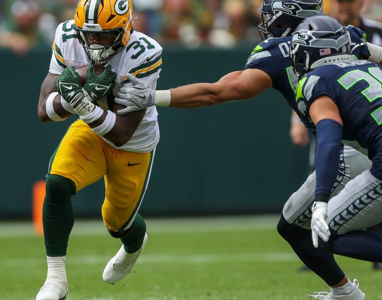 Breaking Down Green Bay's Backfield Behind Josh Jacobs