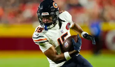 Bears' Rome Odunze gets key projection in WR depth chart battle with DJ Moore image