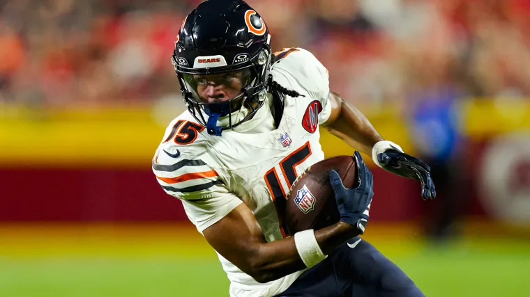 Bears' Rome Odunze gets key projection in WR depth chart battle with DJ Moore image