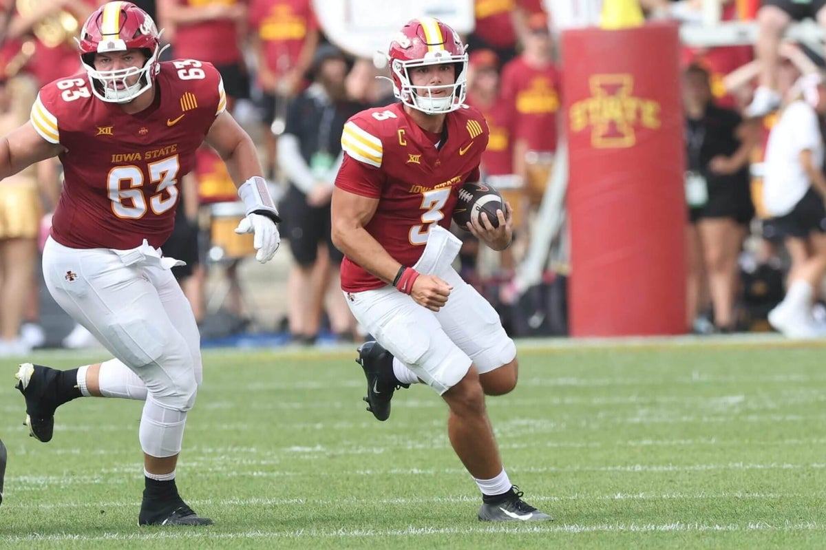 College football Week 2 oddly specific predictions: Clones keep Cy-Hawk Trophy in Ames