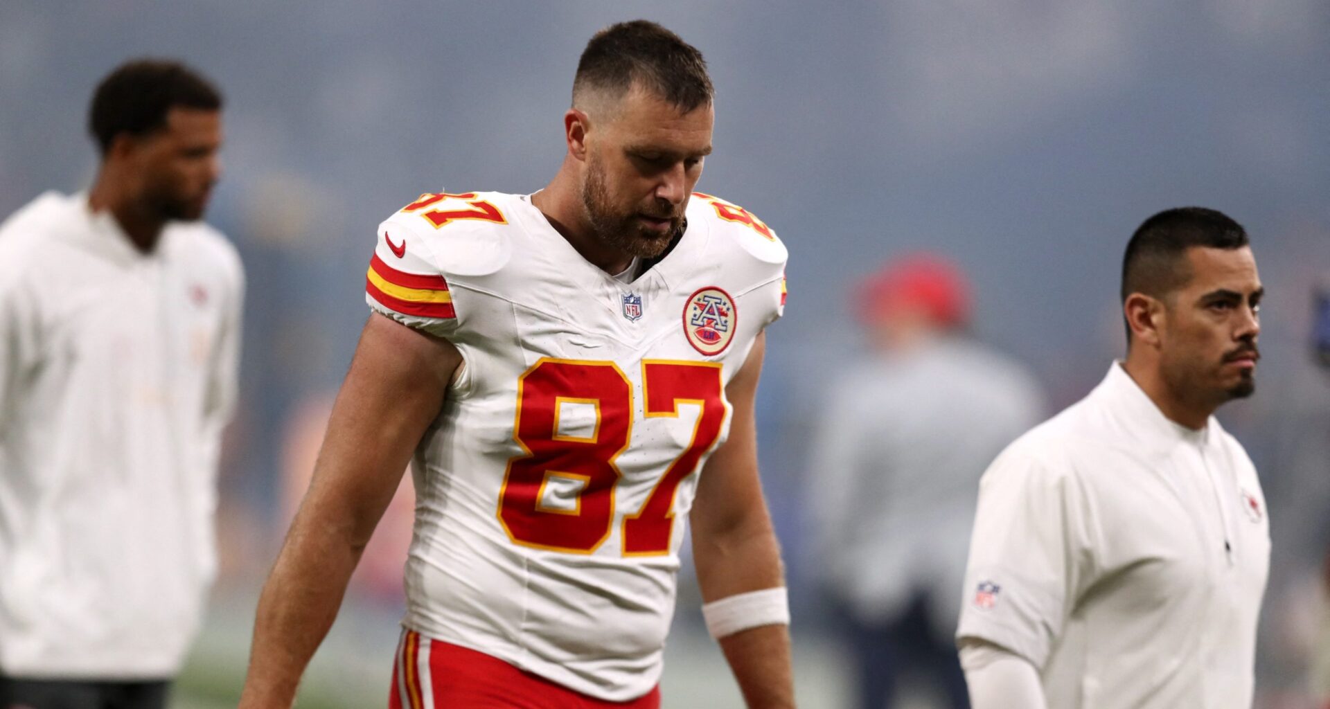 Travis Kelce brushes off drug problem