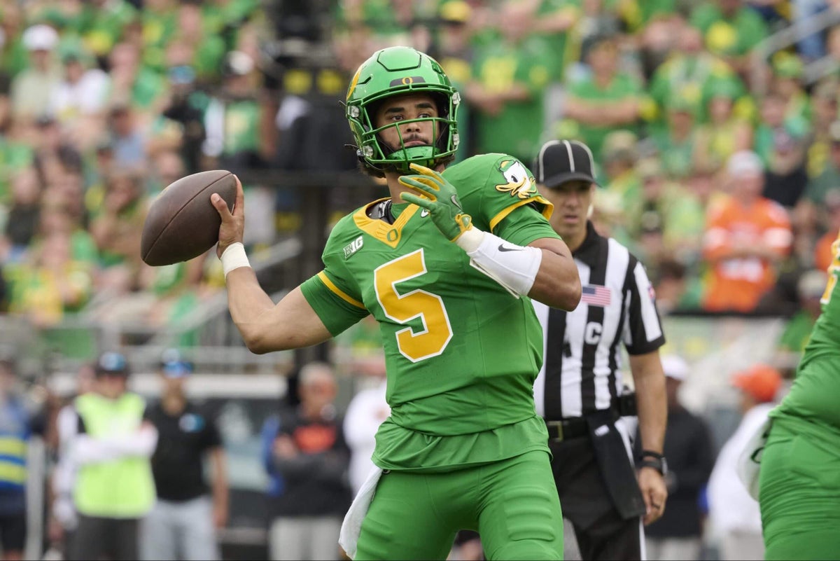 Week 5’s top 10 college football games: Oregon-Penn State, LSU-Ole Miss and Alabama-Georgia