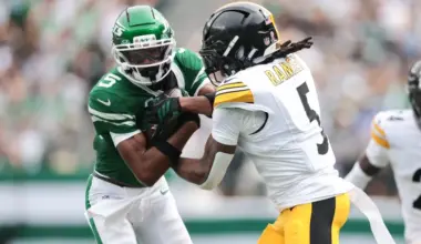 Jets' Justin Fields scouts Garrett Wilson performance vs. Steelers with 3 words image
