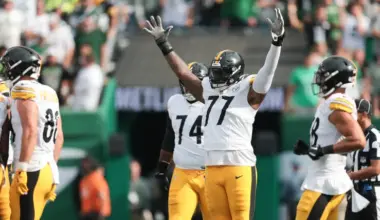 Broderick Jones already wearing out his welcome as Pittsburgh Steelers left tackle image