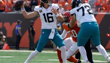 Trevor Lawrence Struggles Again as Jags Lose to Bengals