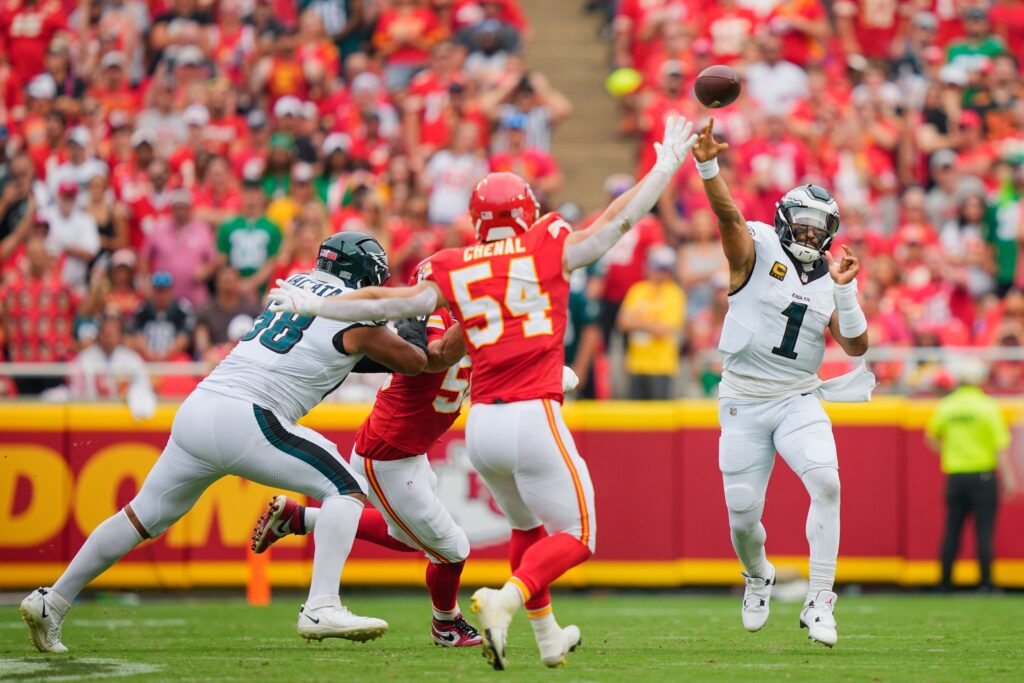 Jalen Hurts, quarterback, Philadelphia Eagles