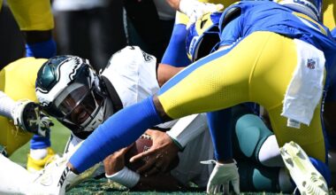 Eagles Week 3 stock watch: Tush Push still works, run defense lacks in near comeback