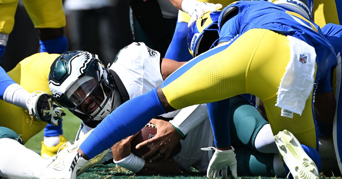 Eagles Week 3 stock watch: Tush Push still works, run defense lacks in near comeback
