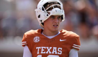 Arch Manning promises to improve as Texas prepares for its last game before SEC play