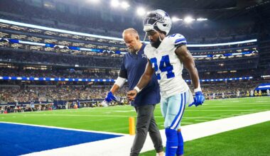 Cowboys’ Malik Hooker, Miles Sanders and Kenneth Murray sustain injuries vs. Packers