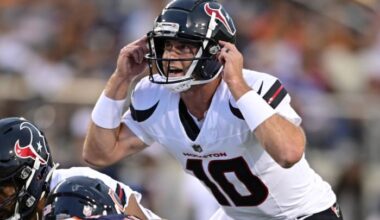 Texans’ Davis Mills on one-year, $7 million guaranteed extension: ‘Very humbling, very grateful’