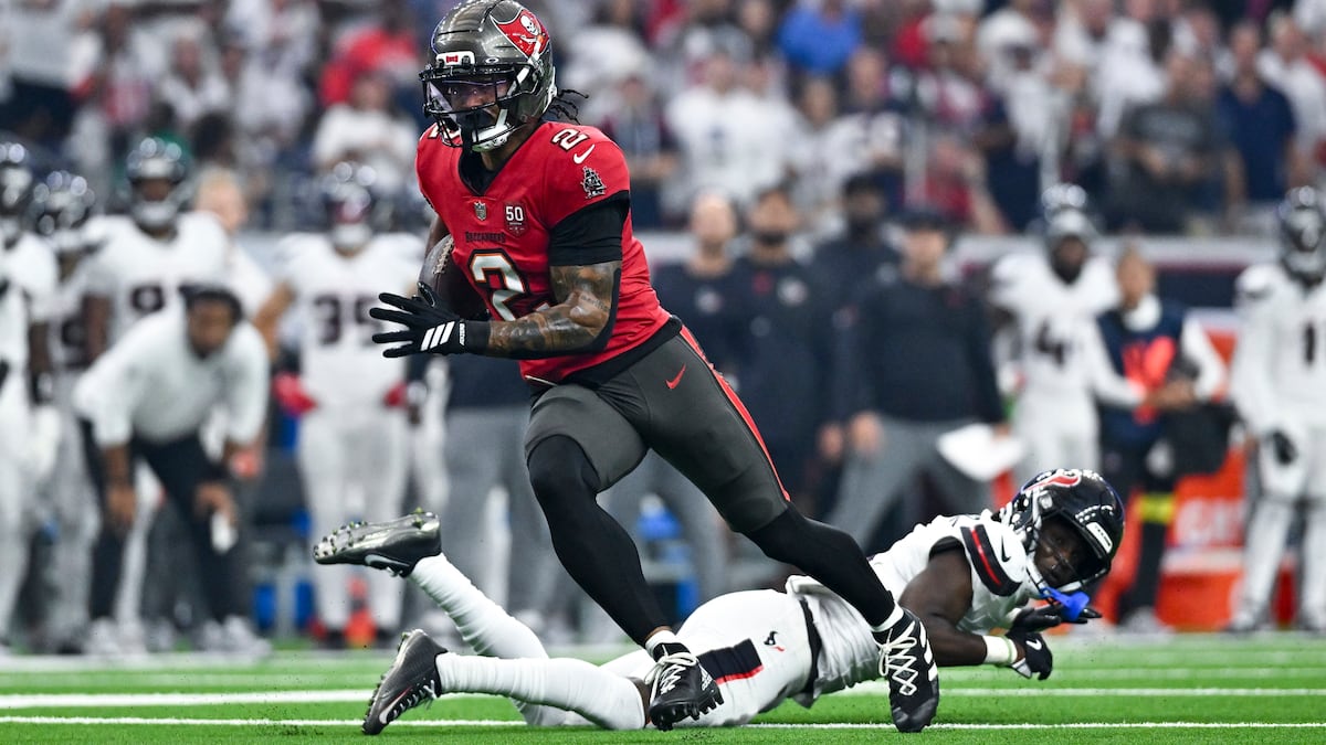 Bucs receiver Emeka Egbuka returns to practice. Will he play vs. Jets? - Tampa Bay Times