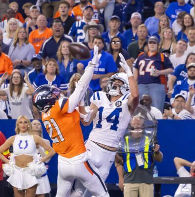 Denver Broncos at Indianapolis Colts NFL Football Game, Week 2 of 2025-26 Season.