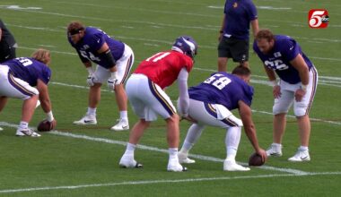 Watch: Vikings QB Carson Wentz pumped to start for team he grew up cheering for