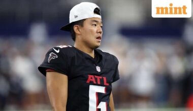 Younghoe Koo #6 of the Atlanta Falcons participates in warmups prior to the NFL Preseason 2025 game against the Dallas Cowboys at AT&T Stadium. (file photo)