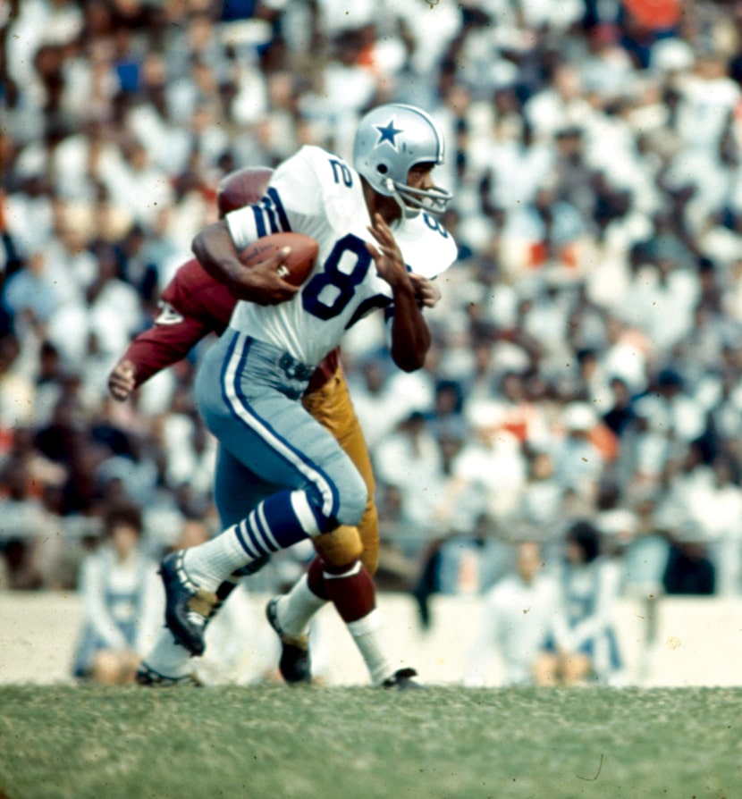 Receiver Frank Clarke, Sept. 16, 1962: The best of the early Cowboys pass catchers, Frank...