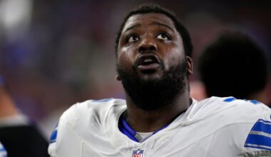 Lions place veteran on IR; developmental OL could make NFL debut in Week 1