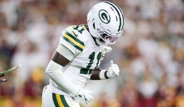 Packers' Jayden Reed likely to miss 6-8 weeks after breaking collarbone vs. Commanders