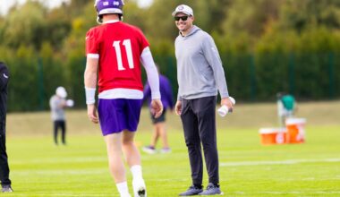 Kevin O’Connell’s Thoughts on Historic Trip, Respect for Tomlin, Wentz-Kelly Pairing & McCarthy Progress