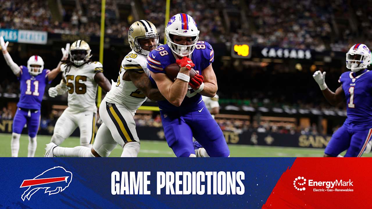Buffalo Bills vs. New Orleans Saints Game Predictions