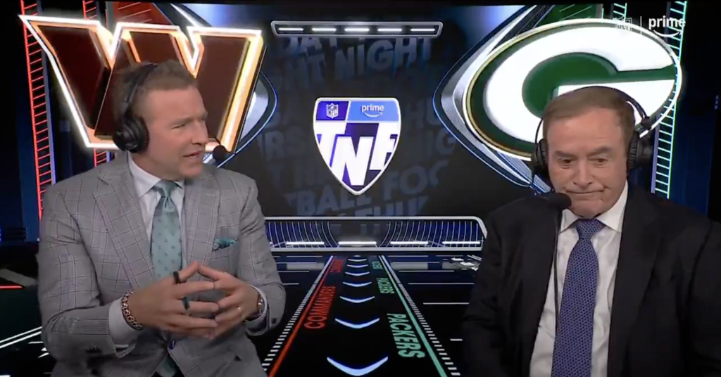 Al Michaels gives full-circle tribute in Green Bay on 9/11