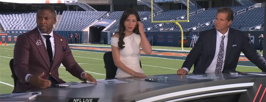 Mina Kimes goes to bat for Ryan Clark after Peter Schrager dispute