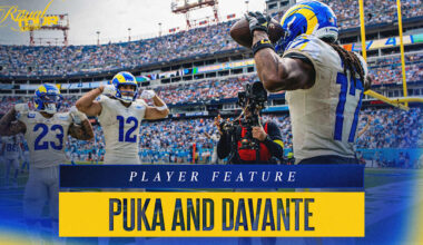 Rams' Puka Nacua-Davante Adams wide receiver tandem off to a 'good start' through first two weeks of season