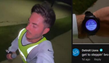 Chicago Bears Fan Runs 31 Miles After Lions Blowout Loss