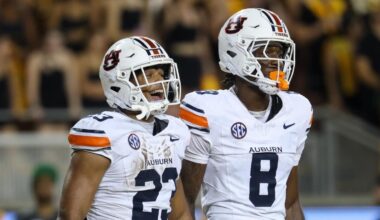 College football predictions, odds, picks: Michigan vs. Nebraska, Auburn vs. Oklahoma lead Week 4 action