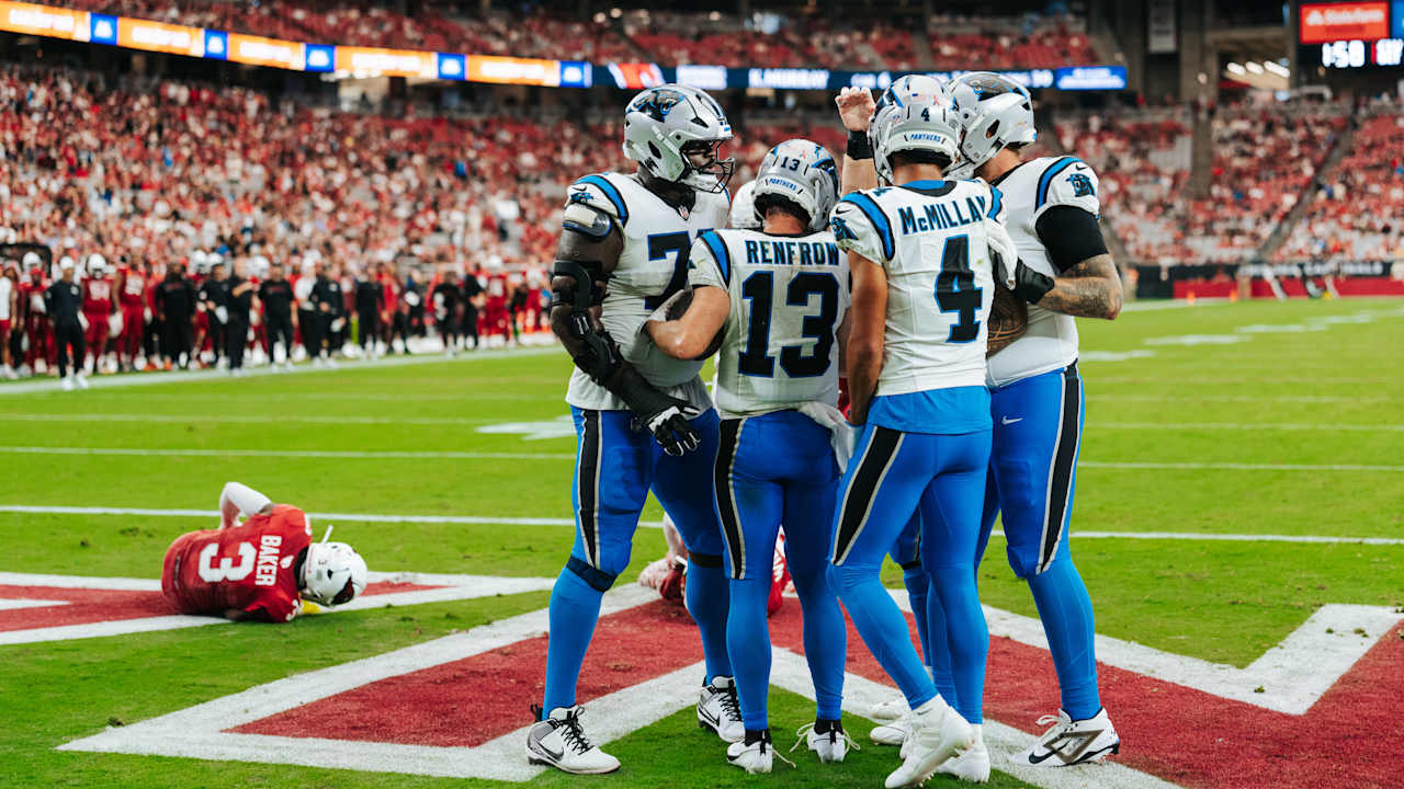 Hunter Renfrow, Tetairoa McMillan turn in big performances in "homecoming"