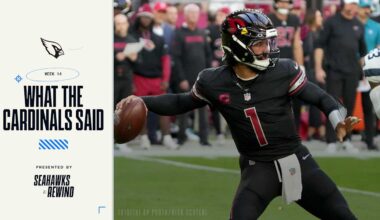 What The Cardinals Said - 2024 Week 14: Seahawks at Cardinals