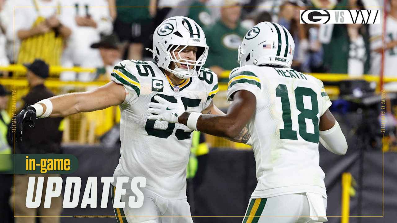 Packers defeat Commanders, 27-18, on Thursday Night Football