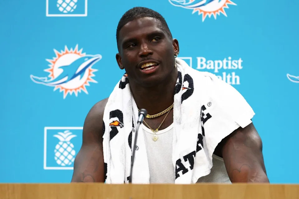 Tyreek Hill lost his teams trust last season after requesting a trade. Getty Images