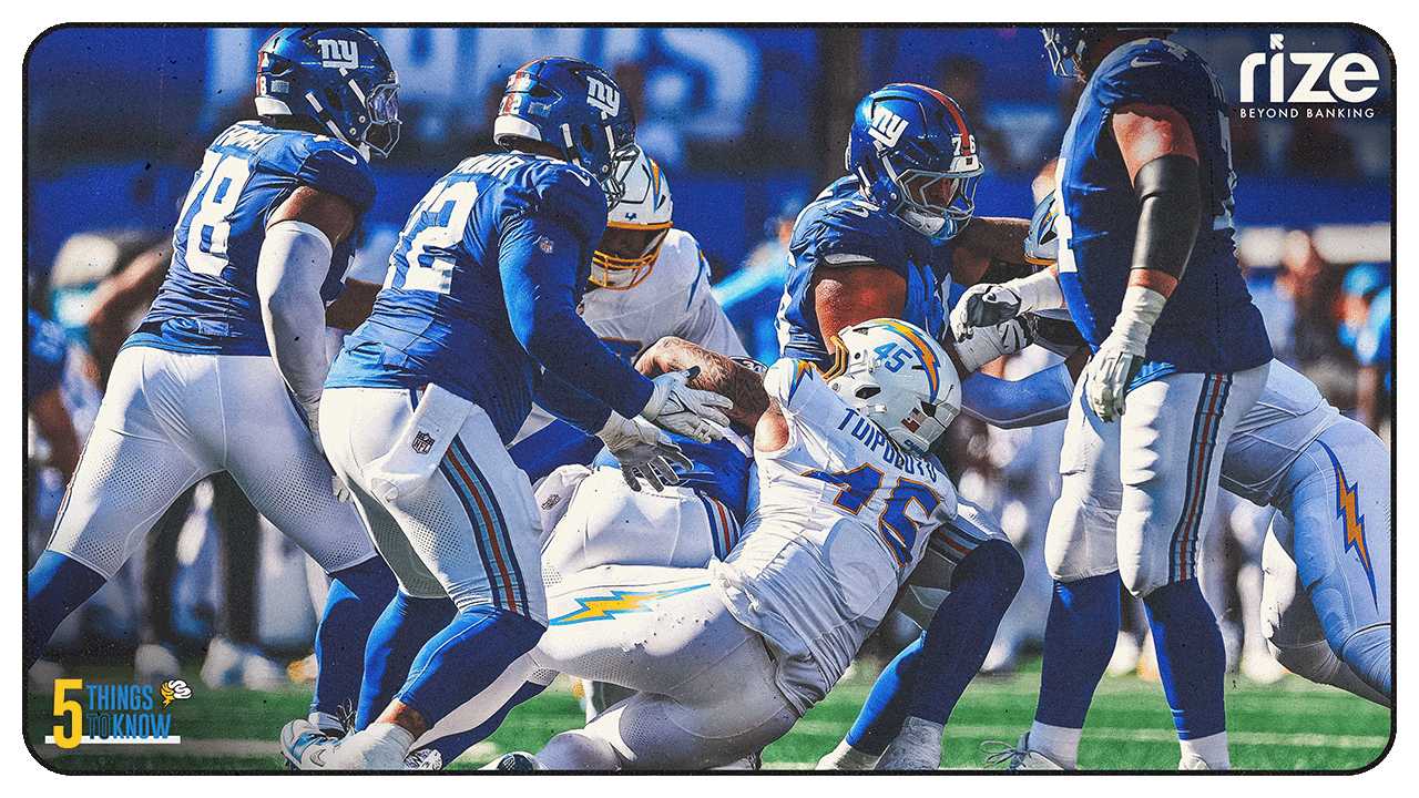 5 Things To Know About the Chargers Ahead of Week 5