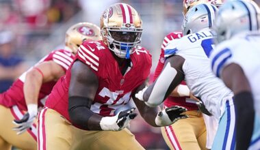 49ers elevate two players, place Spencer Burford on IR ahead of home opener against Cardinals