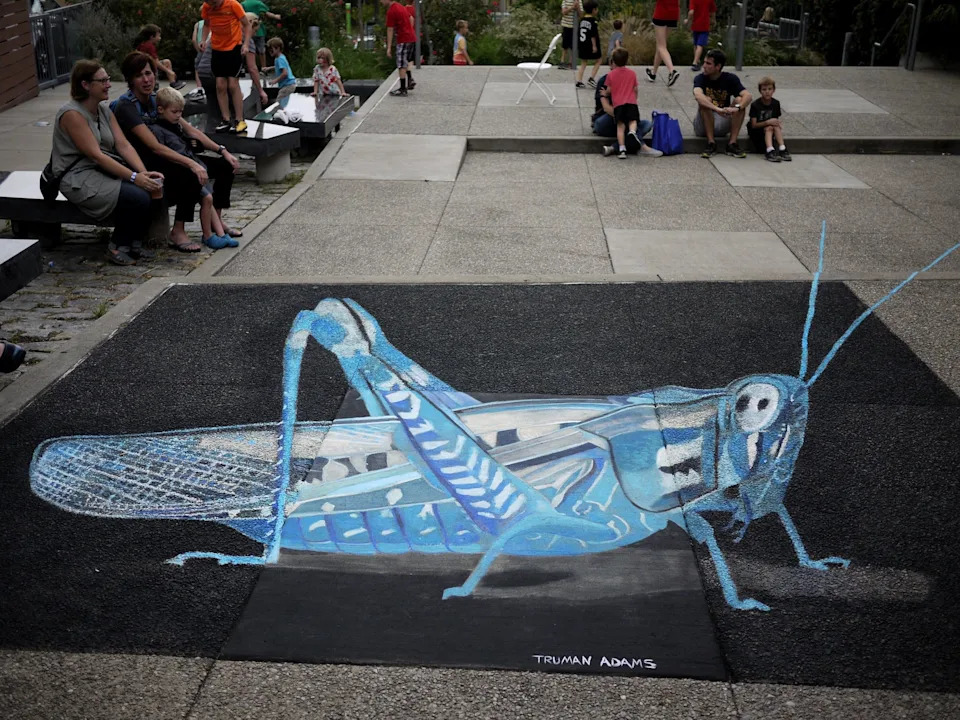 CliftonFest chalk art.