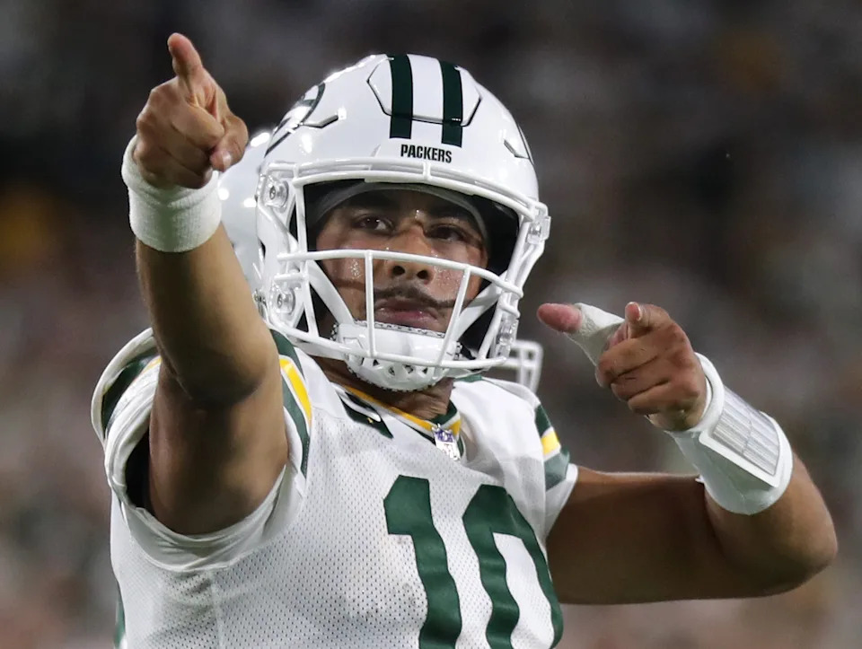 Green Bay Packers quarterback Jordan Love (10) against the Washington Commanders on Thursday, September 11, 2025, at Lambeau Field in Green Bay, Wis
Wm. Glasheen USA TODAY NETWORK-Wisconsin