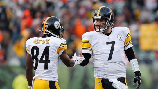 Steelers' Ben Roethlisberger Antonio Brown Steelers' Ben Roethlisberger Antonio Brown
