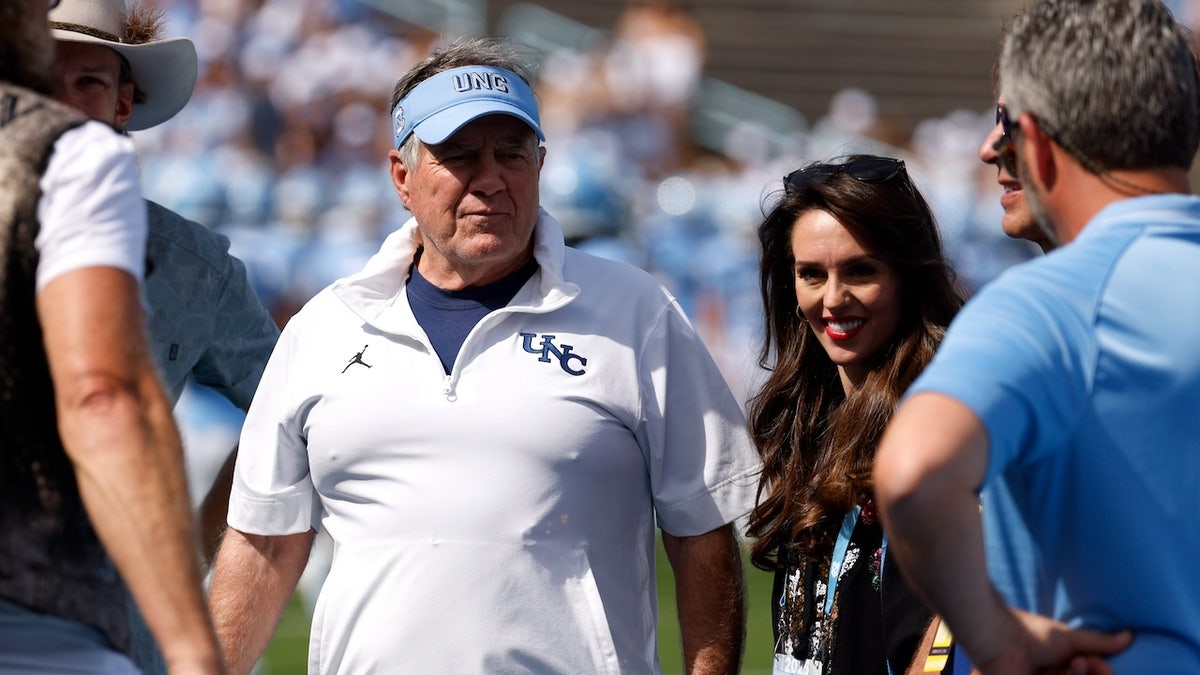 Bill Belichick of the North Carolina Tar Heels