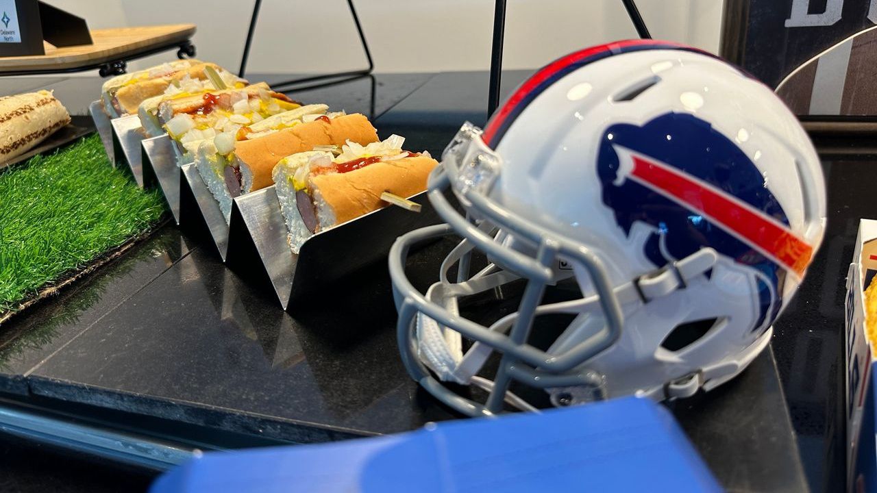 Delaware North unveiled some of its new menu items ahead of the 2025 Buffalo Bills season at Highmark Stadium.