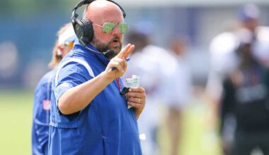 Brian Daboll giving nothing on Giants’ Week 1 depth chart