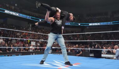 WWE SmackDown results, recap, review: Brock Lesnar attacks announce crew; Cody Rhodes, Drew McIntyre brawl