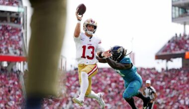 How PFF graded Brock Purdy, 49ers’ defense in loss to Jaguars – NBC Sports Bay Area & California
