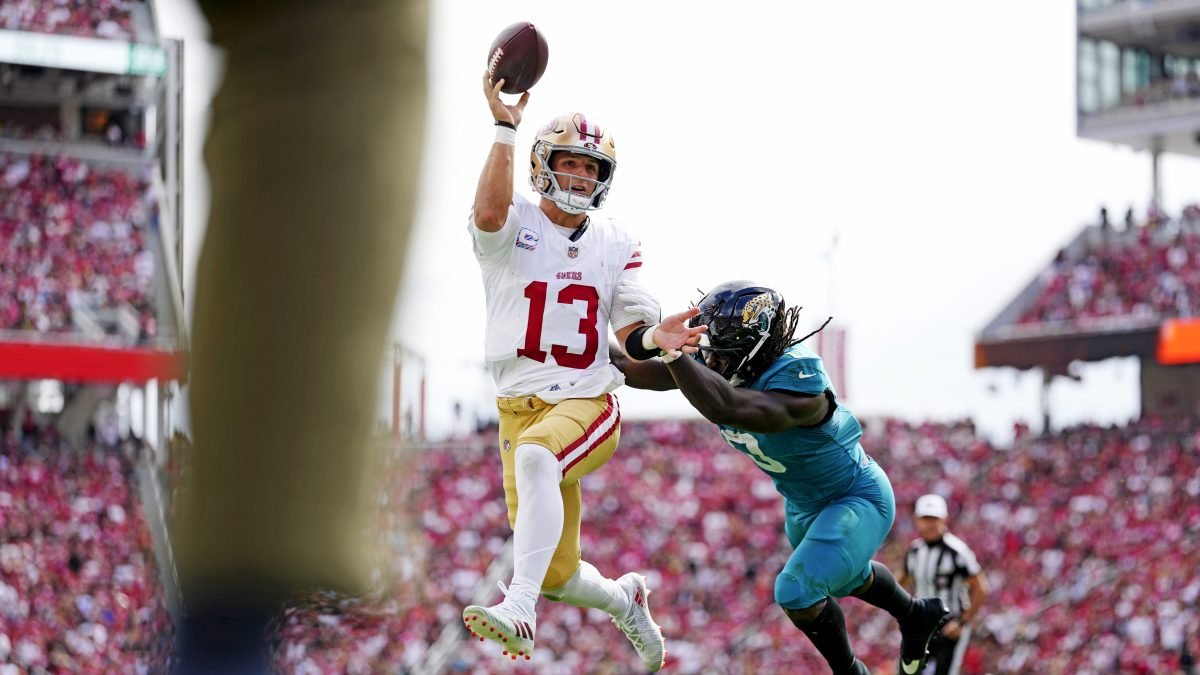 How PFF graded Brock Purdy, 49ers’ defense in loss to Jaguars – NBC Sports Bay Area & California