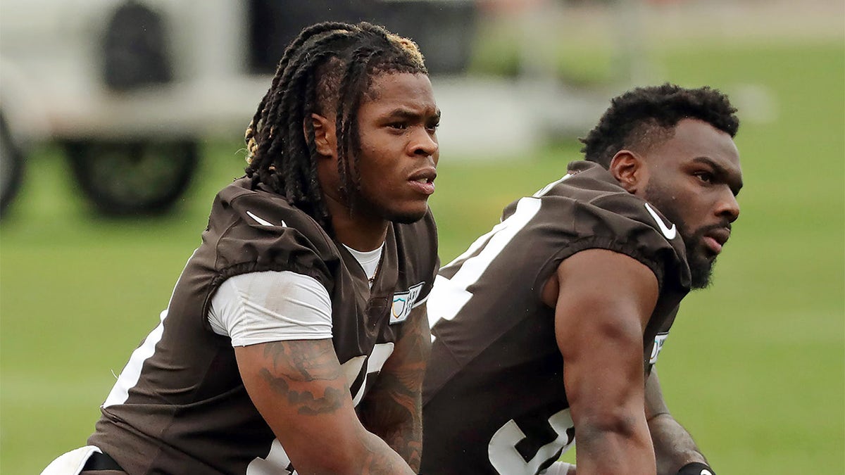 Quinshon Judkins and Jerome Ford l