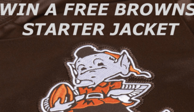 Cleveland fans, enter to win a FREE Browns STARTER Jacket from HOMAGE
