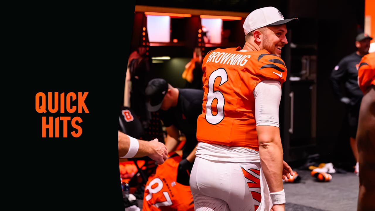 Quick Hits | Jake Browning Has Been Here Before: 'He Was The Calm One'