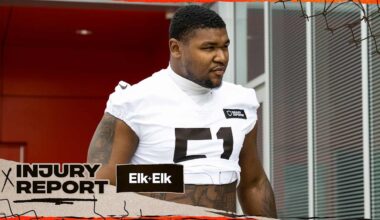 Mike Hall Jr. out for Week 1 against the Bengals